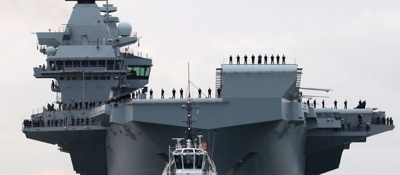 Στο Ηνωμένο Βασίλειο ο Τούρκος υπουργός άμυνας Χ.Ακάρ για να «εξετάσει» από κοντά το νέο βρετανικό αεροπλανοφόρο!